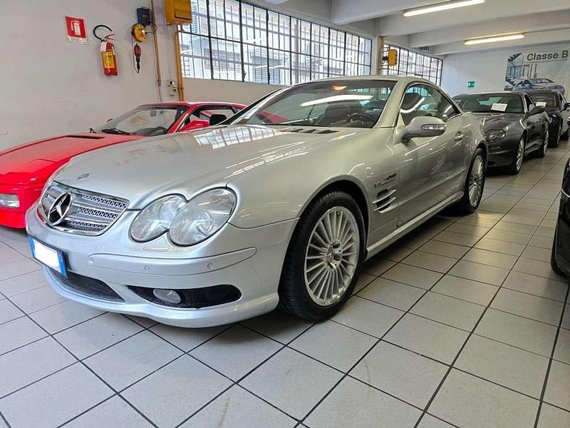 Argento Usata 2003 Mercedes SL55 AMG AMG Cabrio | 45.900 € (Super prezzo) - Immagine 1/4