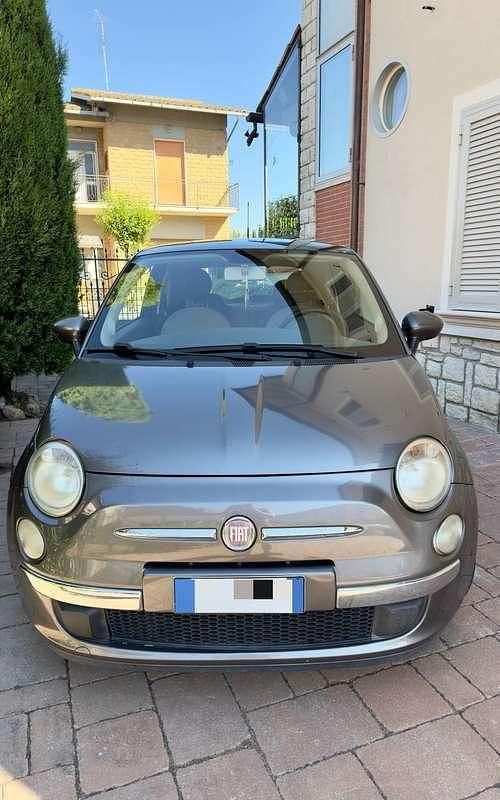 Usata Fiat 500 Lounge 69 CV (50 kW) 2012 Grigio Utilitaria
