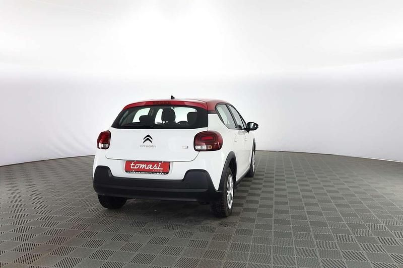 Usata Citroën C3 PureTech 83 CV (61 kW) 2021 Bianco banchisa con tetto ross Utilitaria