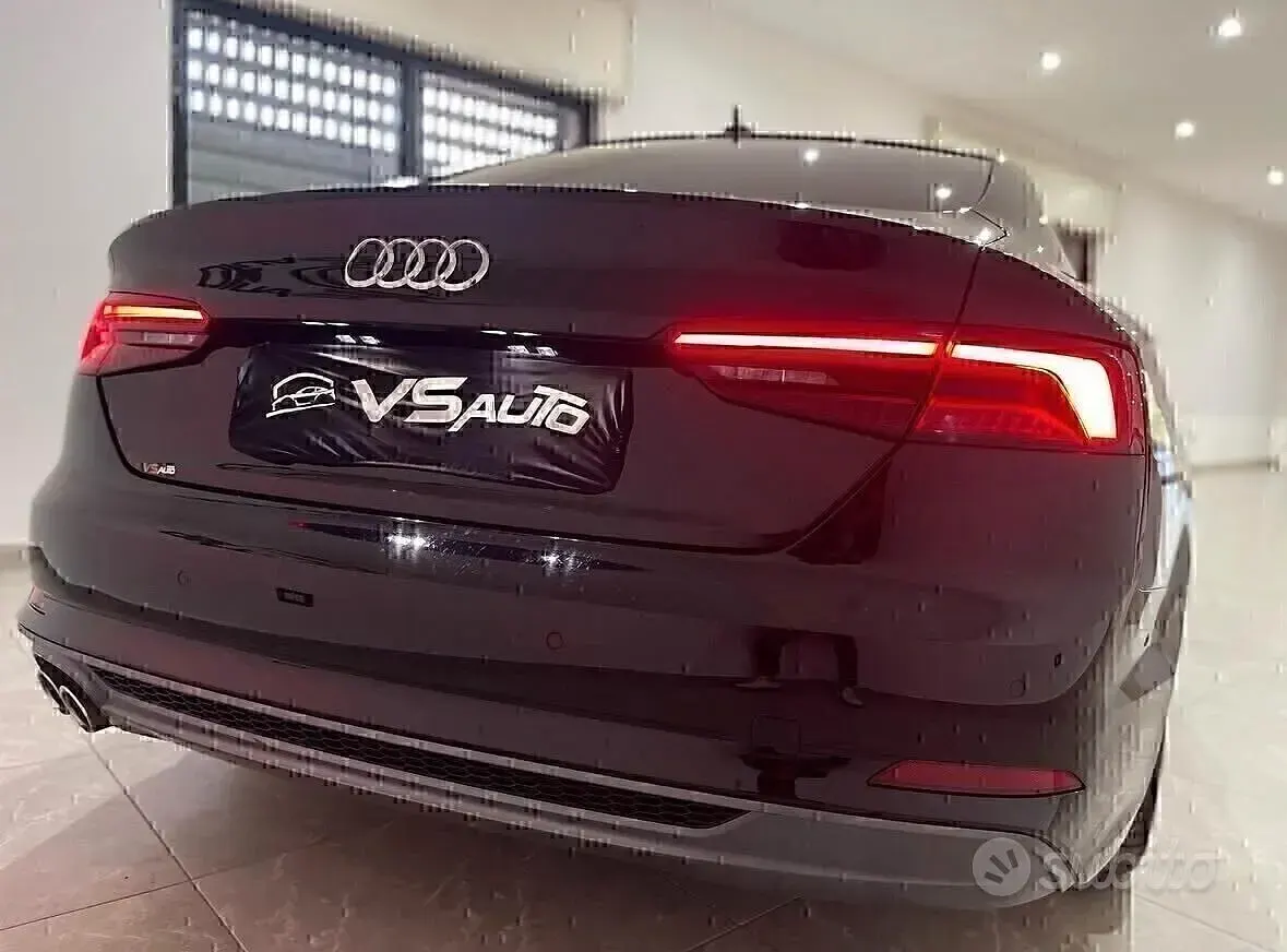 Usata Audi A5 Business 190 CV (139 kW) 2018 Nero Coupé