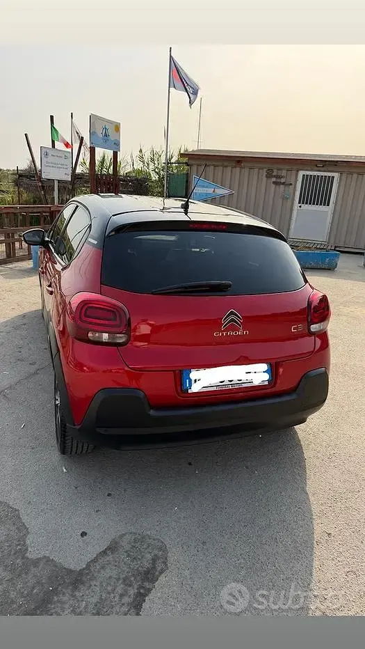 Usata Citroën C3 102 CV (75 kW) 2021 Rosso Utilitaria