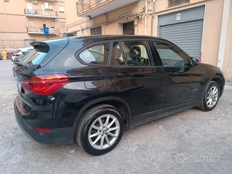 Usata BMW X1 Sport Line 150 CV (110 kW) 2016 Nero SUV