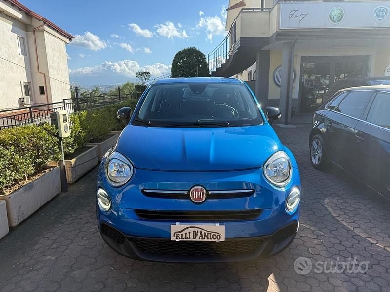 Usata Fiat 500X 110 CV (80 kW) 2019 Blu SUV