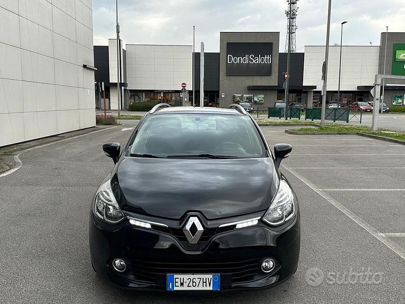 Usata Renault Clio GrandTour 75 CV (55 kW) 2014 Nero Station wagon