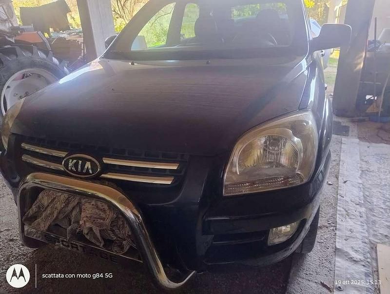 Usata Kia Sportage Active 113 CV (83 kW) 2005 Nero SUV