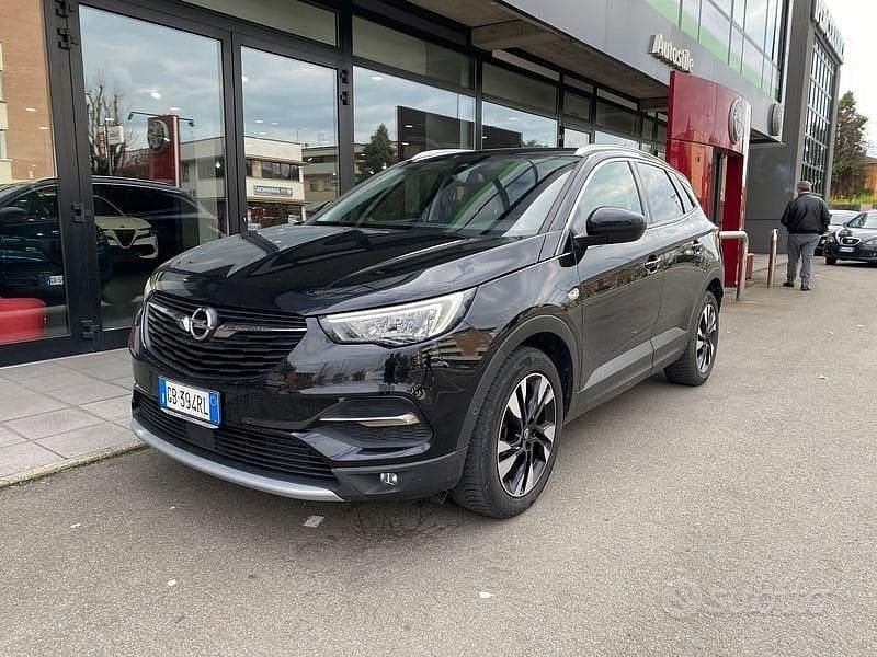 Usata Opel Grandland X Business 120 CV (88 kW) 2020 Nero SUV