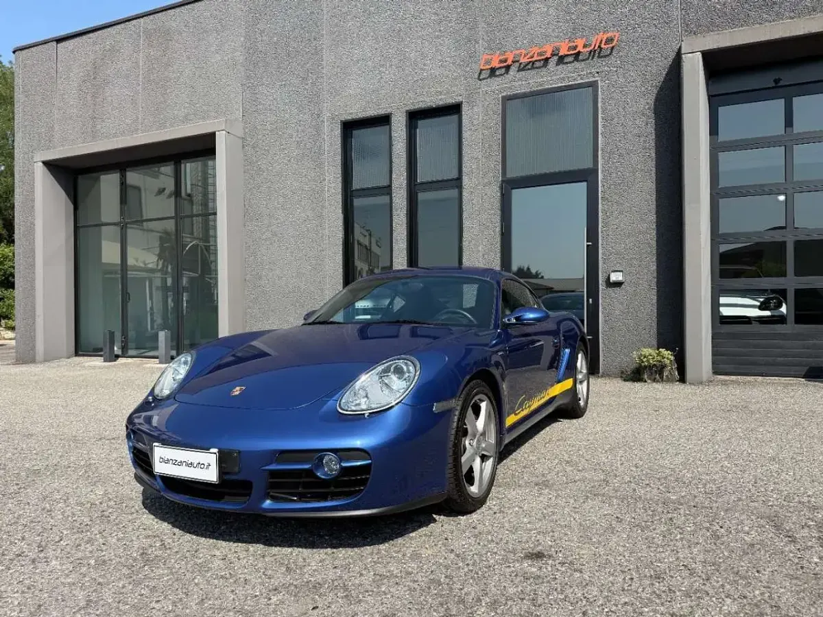 Usata Porsche Cayman 245 CV (180 kW) 2007 Cobaltblau Coupé
