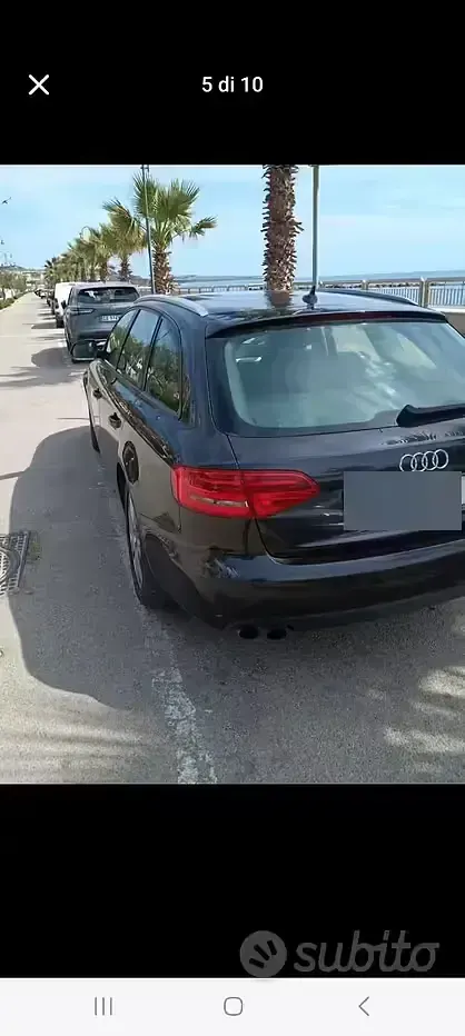 Usata Audi A4 143 CV (105 kW) 2009 Nero Station wagon