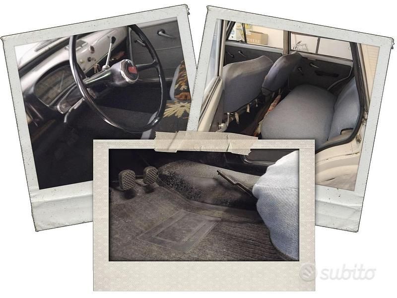 Usata Fiat 1100 1960 Bianco Berlina