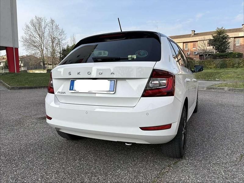 Usata Skoda Fabia 95 CV (69 kW) 2021 Bianco Berlina