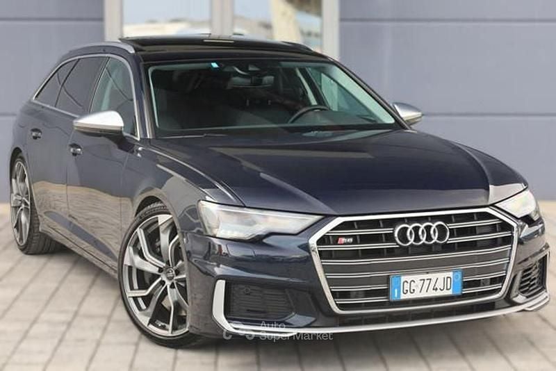 Usata Audi A6 S-Line 344 CV (253 kW) 2021 Blu Station wagon