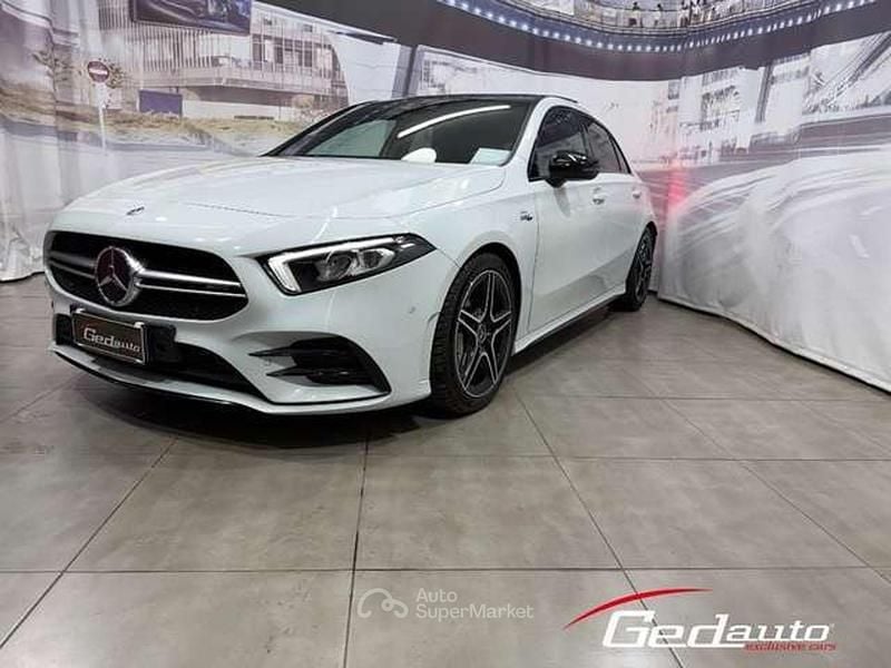 Usata Mercedes A35 AMG Premium Plus 306 CV (225 kW) 2022 Bianco Berlina