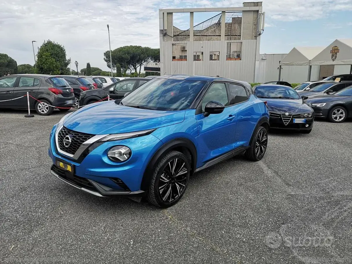 Usata Nissan Juke 114 CV (83 kW) 2021 Blu SUV