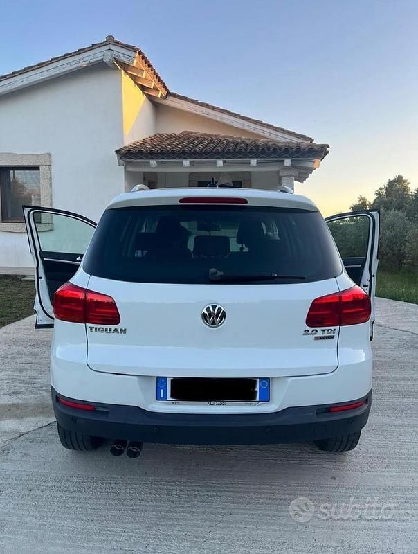 Usata VW Tiguan 150 CV (110 kW) 2015 Bianco SUV