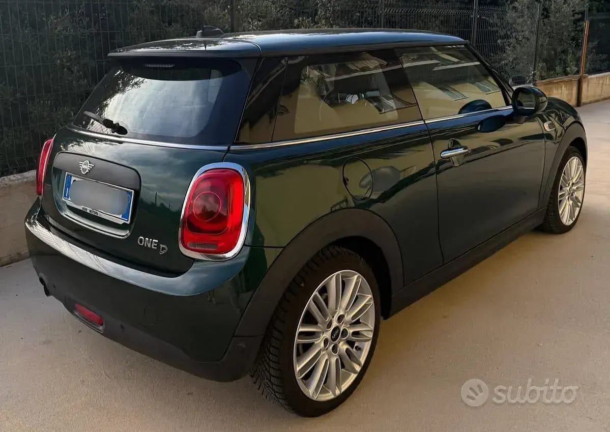 Usata Mini One D 95 CV (69 kW) 2018 Verde Utilitaria
