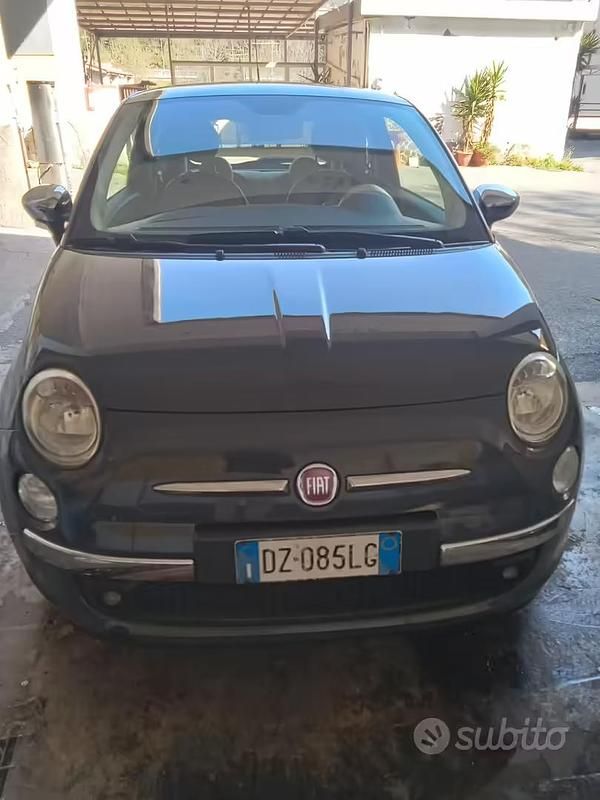 Usata Fiat 500 69 CV (50 kW) 2009 Grigio Cabrio