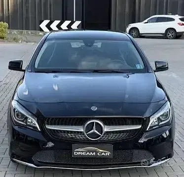 Usata Mercedes CLA200 136 CV (100 kW) 2017 Nero Coupé