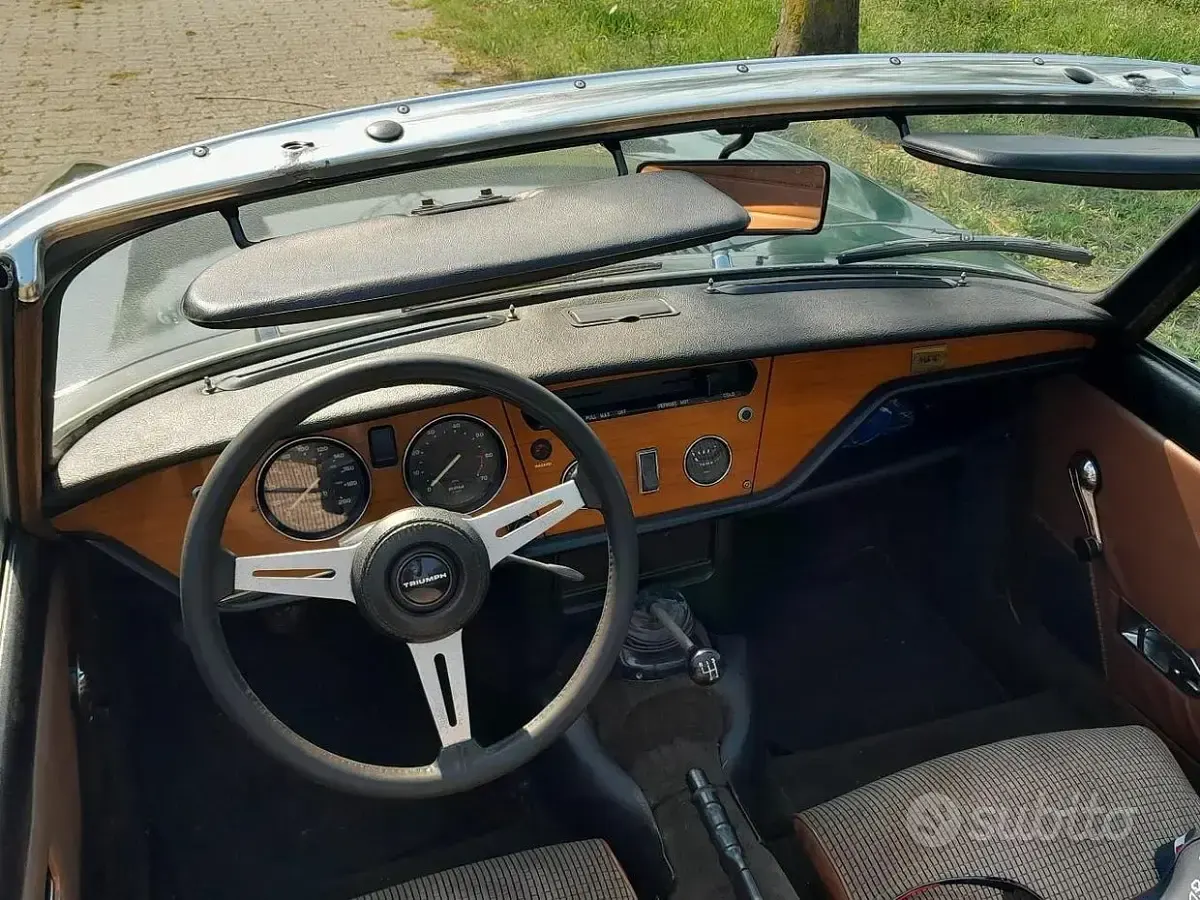 Usata Triumph Spitfire 75 CV (55 kW) 1970 Verde Cabrio