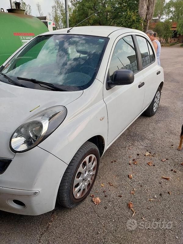 Gebraucht Nissan Micra 75 PS (55 kW) 2010 Weiß Kleinwagen
