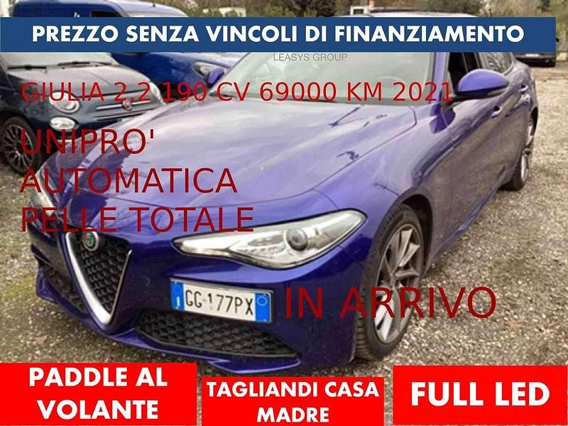 Usata Alfa Romeo Giulia Executive 190 CV (139 kW) 2021 Other Berlina