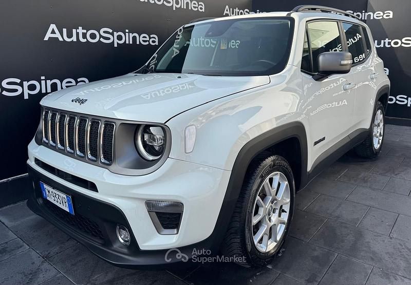 Bianco Usata 2019 Jeep Renegade Limited SUV | 13.490 € (Buon prezzo) - Immagine 1/4