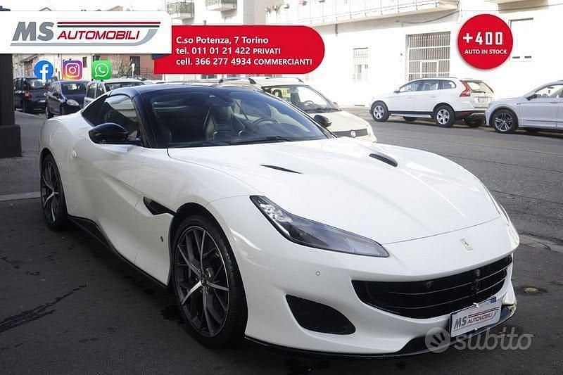Bianco Usata 2018 Ferrari Portofino Cabrio | 169.000 € (Buon prezzo) - Immagine 1/4