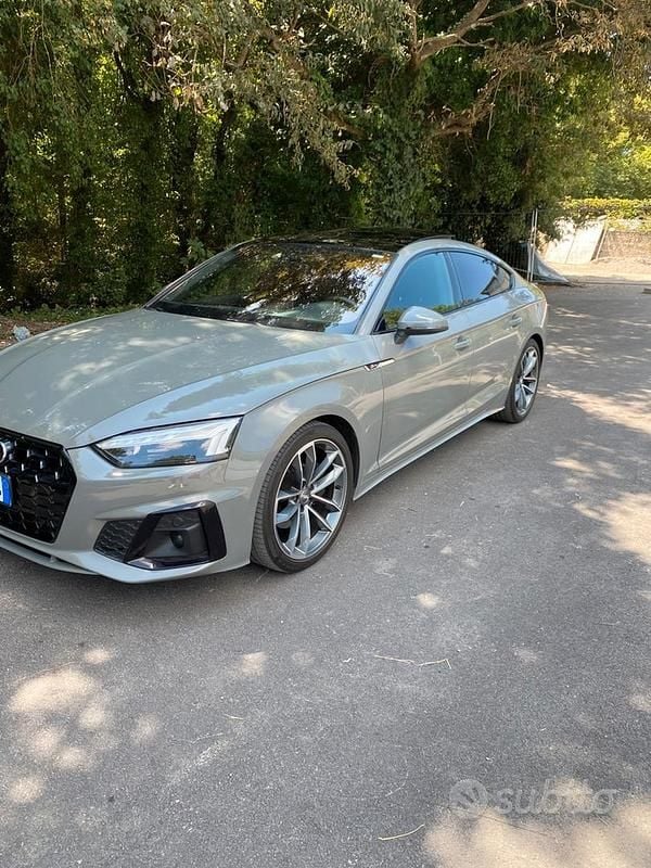 Usata Audi A5 Comfort 190 CV (139 kW) 2020 Grigio Berlina