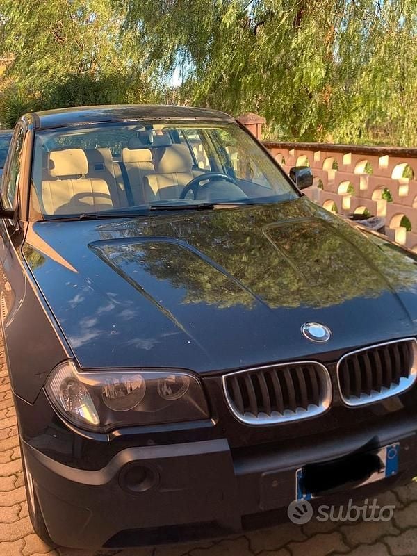 Usata BMW X3 150 CV (110 kW) 2006 Nero SUV