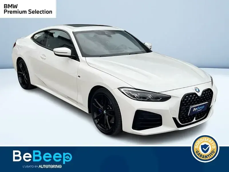 Usata BMW M440 M Sport 340 CV (250 kW) 2023 Bianco pastello Coupé