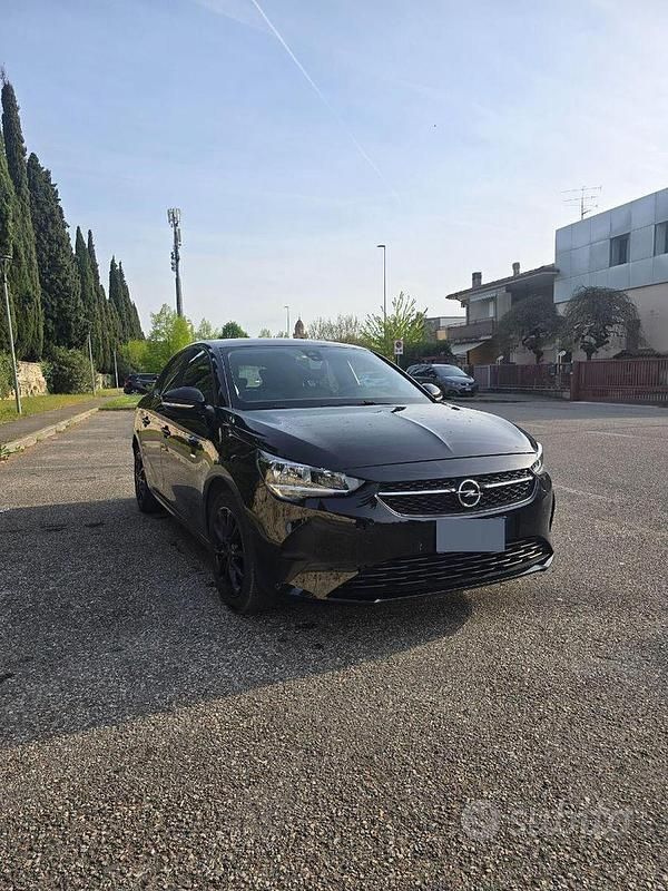 Usata Opel Corsa S 75 CV (55 kW) 2021 Nero Utilitaria