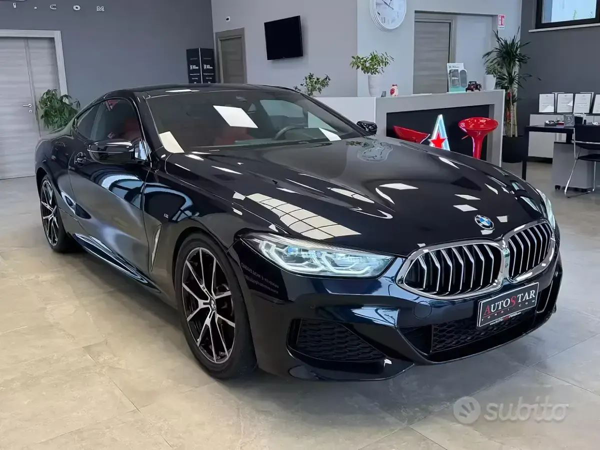 Usata BMW 840 Coupé M Sport 320 CV (235 kW) 2019 Blu Coupé