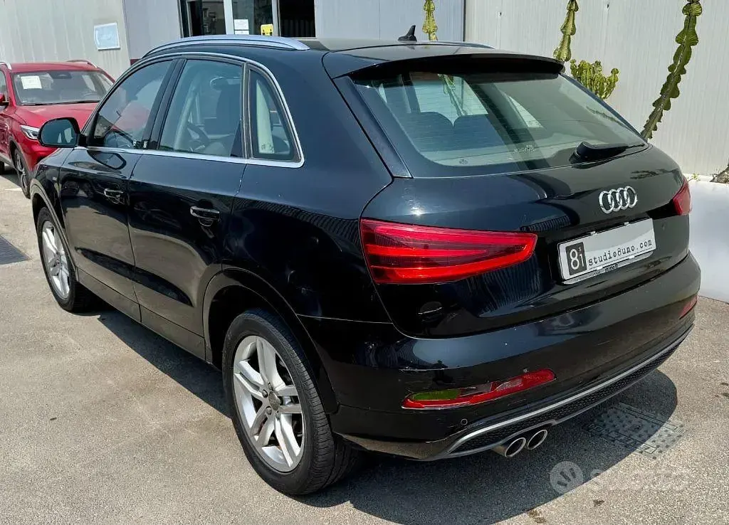 Usata Audi Q3 S-Line 177 CV (130 kW) 2013 Nero SUV