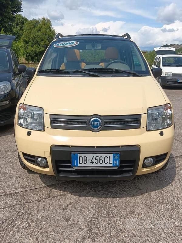 Usata Fiat Panda 4x4 2006 Giallo Utilitaria