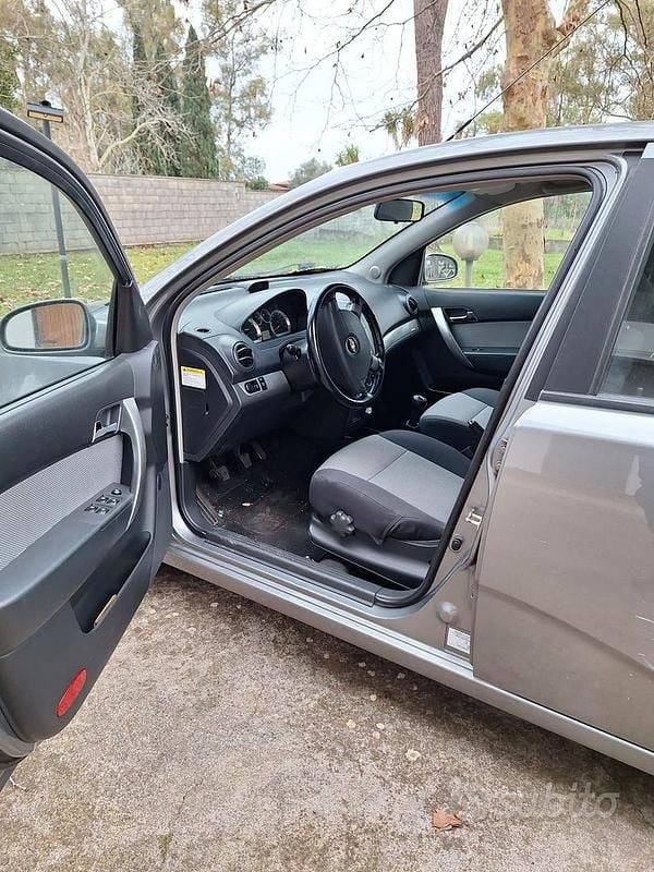 Usata Chevrolet Aveo 2009 Grigio Utilitaria