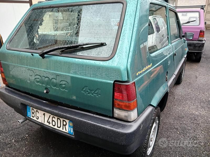 Usata Fiat Panda 4x4 44 CV (32 kW) 2000 Verde Utilitaria