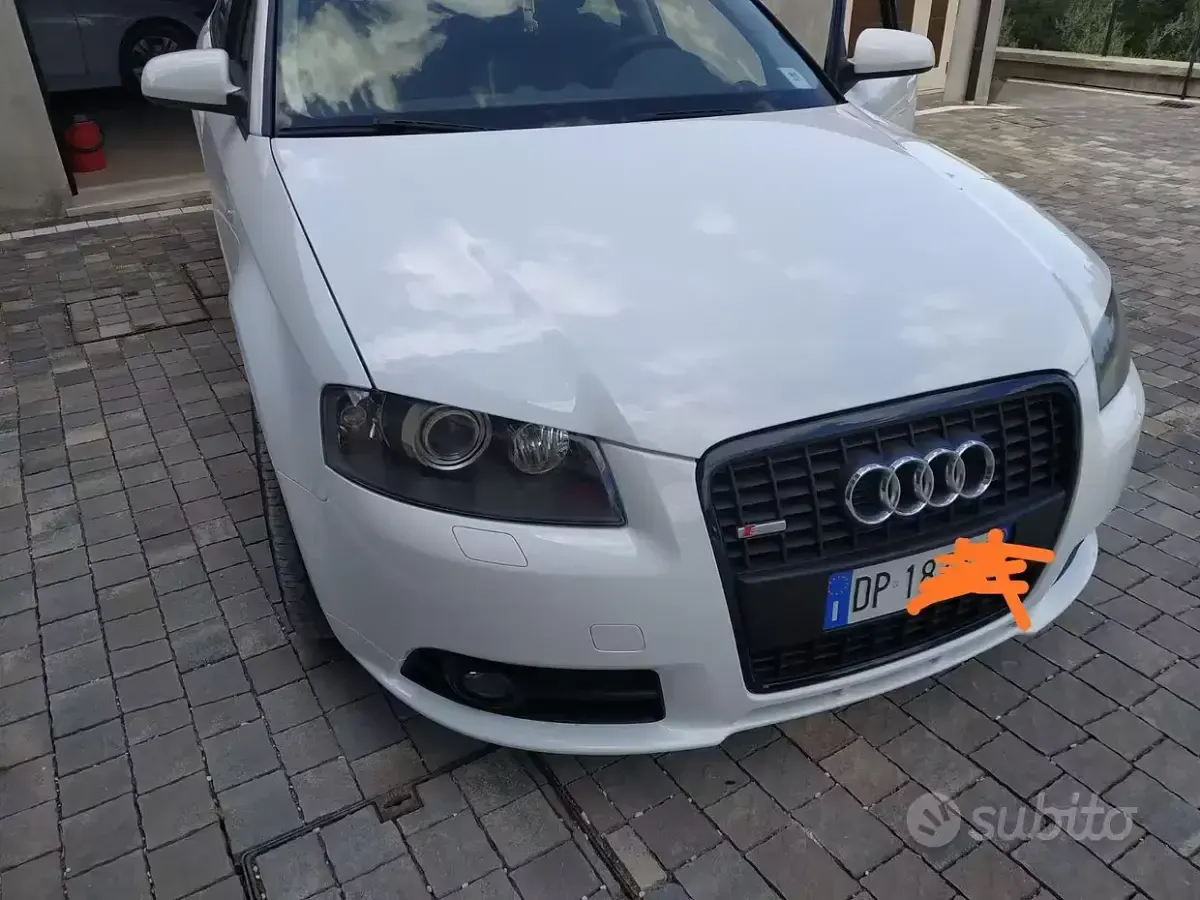 Usata Audi A3 140 CV (102 kW) 2008 Bianco Utilitaria