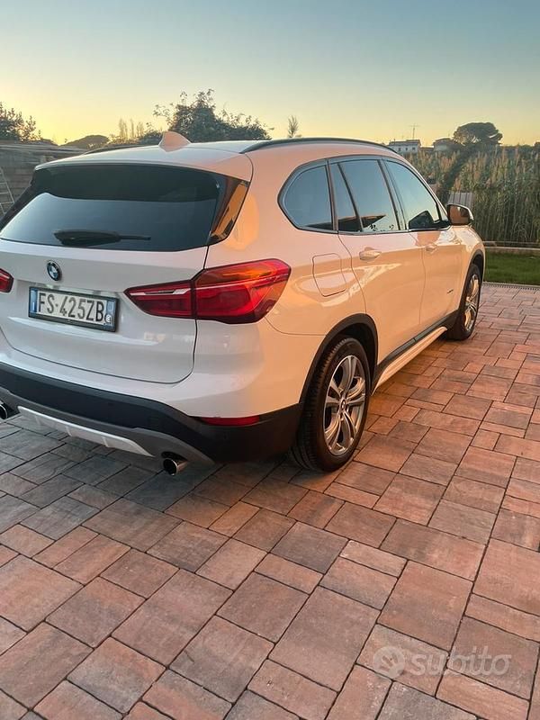 Usata BMW X1 Sport Line 190 CV (139 kW) 2016 Bianco SUV