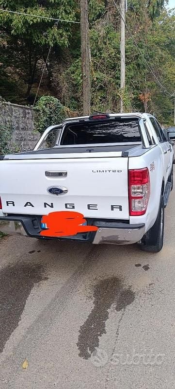 Usata Ford Ranger Limited 213 CV (156 kW) 2018 Bianco Pick-up