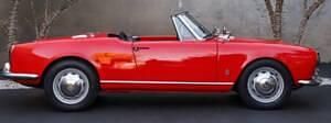 Brugt Alfa Romeo Giulia Veloce 112 HK (82 kW) 1965 Rød Cabriolet