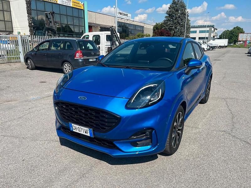 Usata Ford Puma ST-Line 125 CV (91 kW) 2022 Blu SUV