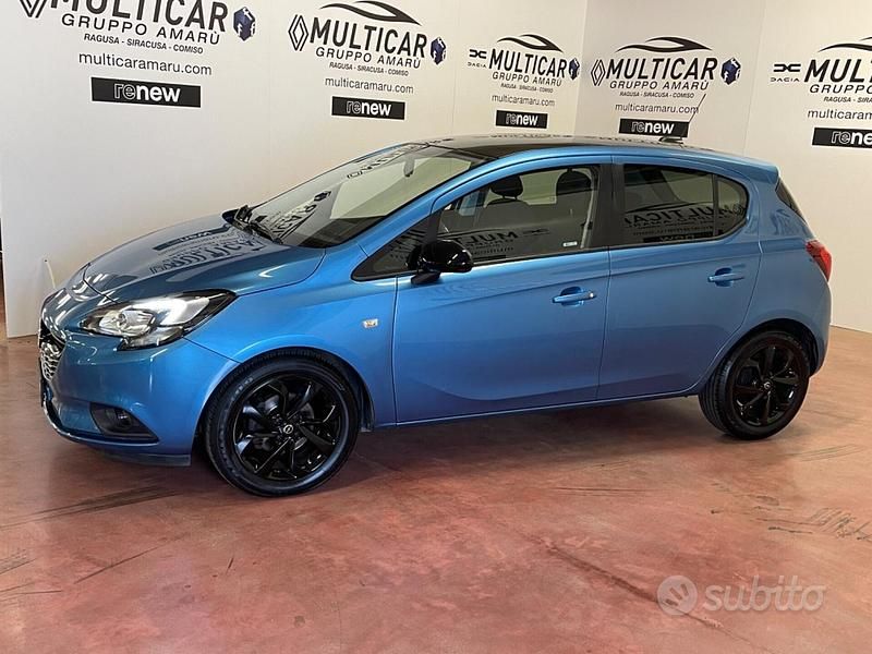Usata Opel Corsa 90 CV (66 kW) 2017 Blu Berlina
