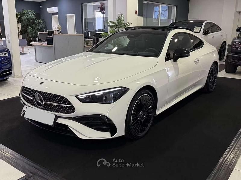 Usata Mercedes CLE300 AMG Line Premium Plus 197 CV (144 kW) 2024 Bianco Coupé