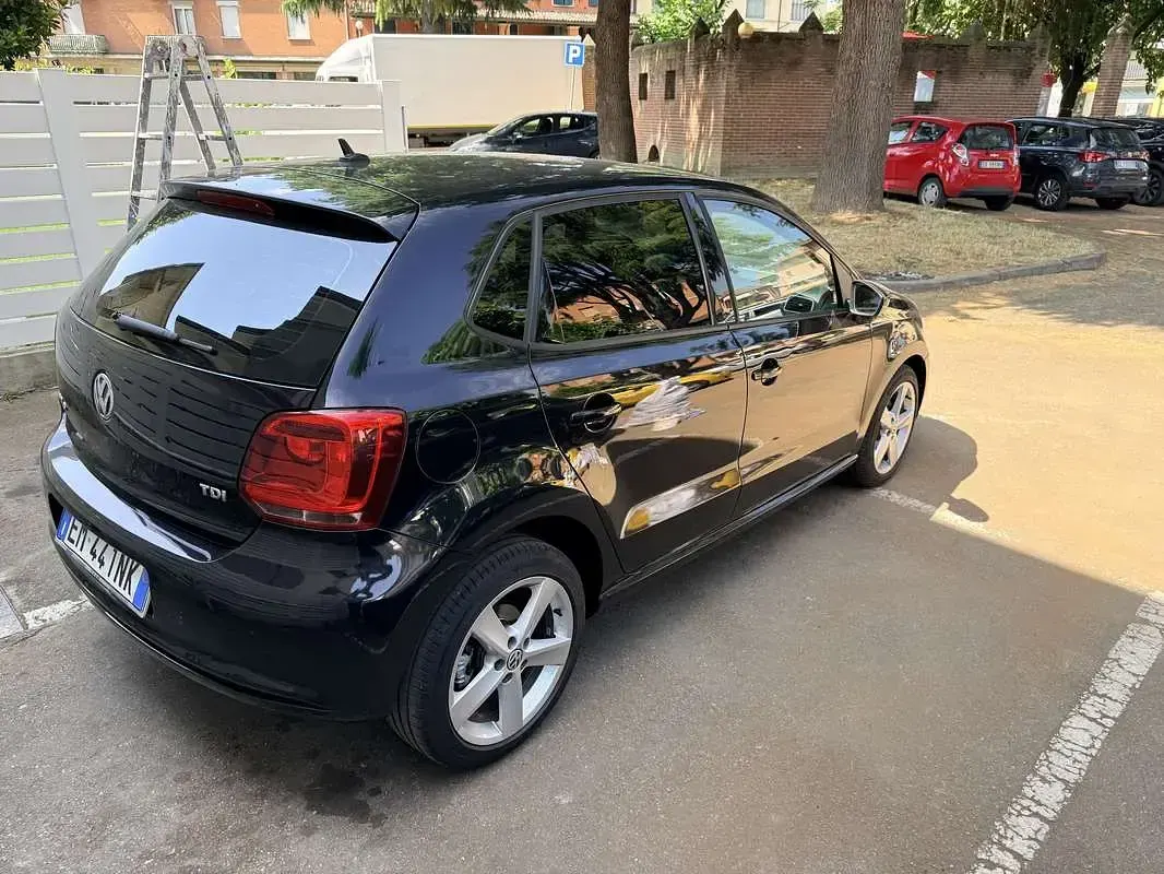 Usata VW Polo R-line 90 CV (66 kW) 2012 Nero Utilitaria