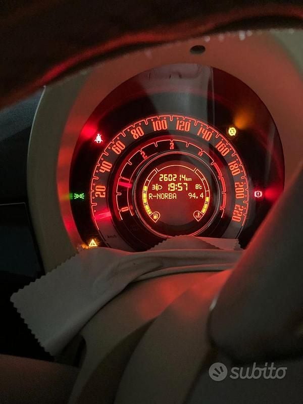 Usata Fiat 500 95 CV (69 kW) 2012 Nero Berlina