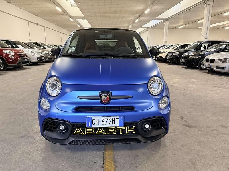 Usata Abarth 595C Competizione 179 CV (131 kW) 2021 Blu/azzurro Cabrio