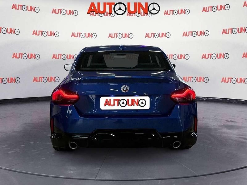 Usata BMW 220 M Sport 184 CV (135 kW) 2022 Blu/azzurro Coupé