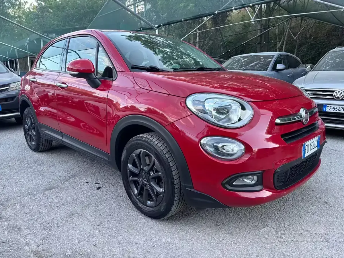 Usata Fiat 500X 95 CV (69 kW) 2016 Rosso SUV