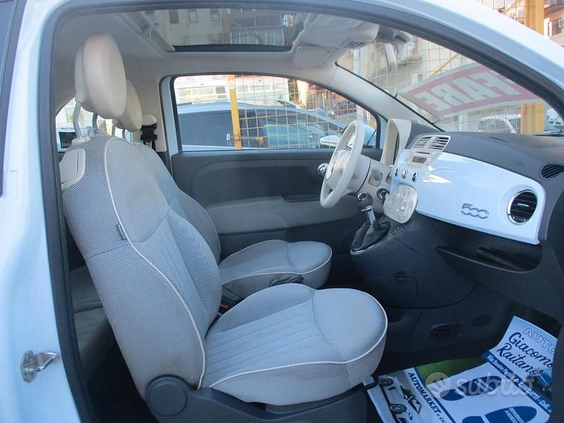 Usata Fiat 500 Lounge 69 CV (50 kW) 2008 Blu Berlina