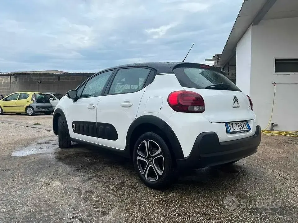 Usata Citroën C3 PureTech 110 CV (80 kW) 2017 Bianco Berlina