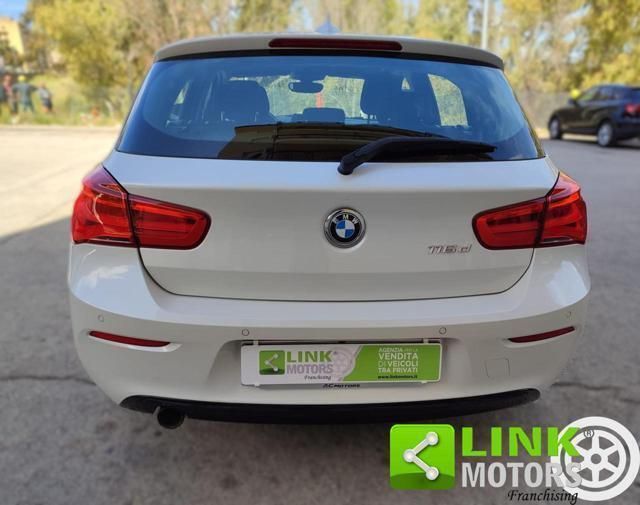 Usata BMW 116 Efficient Dynamics 116 CV (85 kW) 2015 Bianco Utilitaria